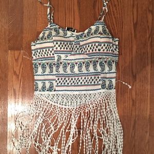 Festival Fringe Crop Top