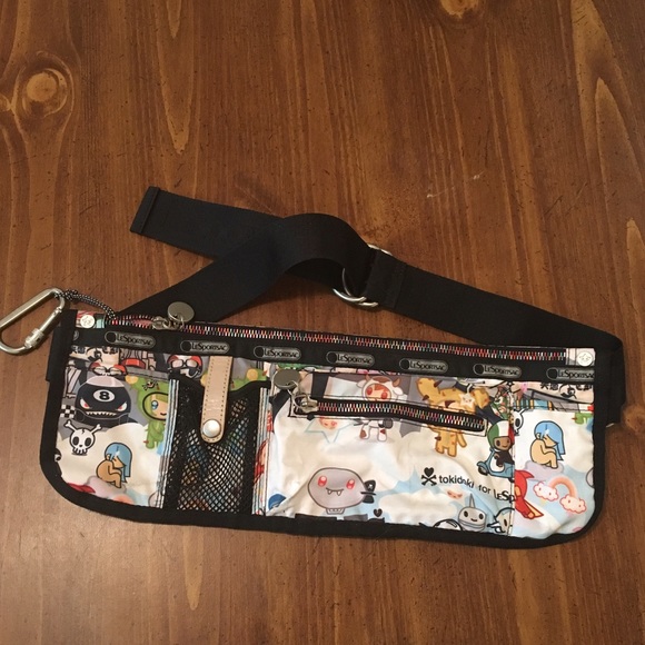 LeSportsac fanny pack. Tokidoki. Waistbag