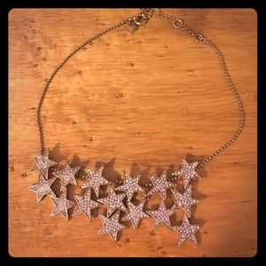 J.Crew Star Cluster Necklace