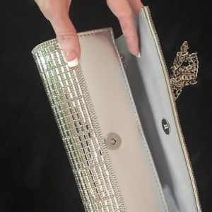 New Years Sale !! Darling Silver Clutch