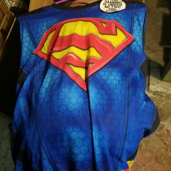 Superman shirt with cape
