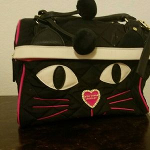 Betsey Johnson cat tote