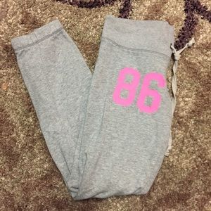 Grey Victoria's Secret PINK sweats