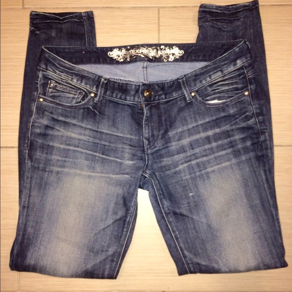 Express skinny jeans