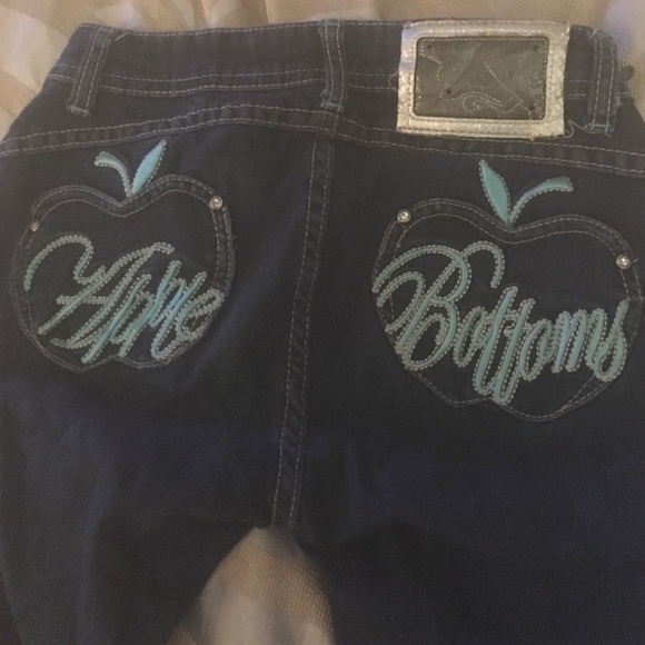 Apple bottom jeans size 3/4