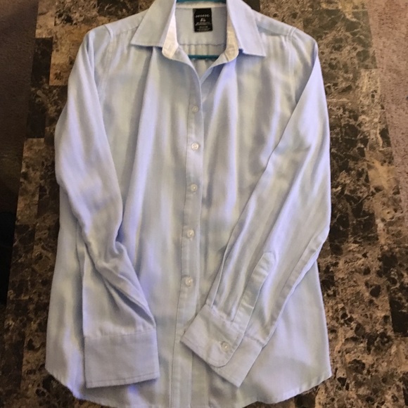 Light blue women's blouse