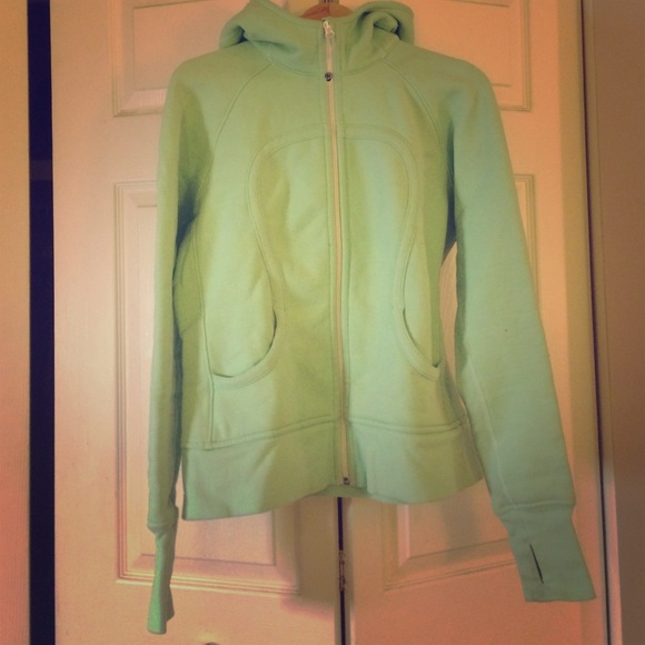 Lululemon scuba hoodie in mint