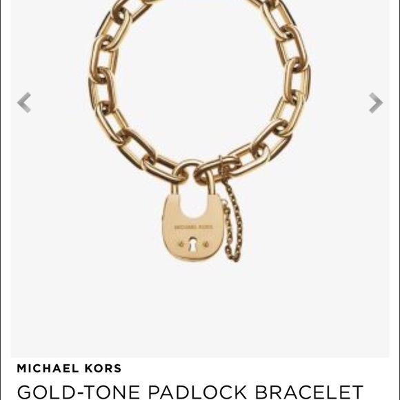 NWT Michael Kors Lock Bracelet