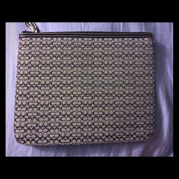 Coach tablet pouch with no tags