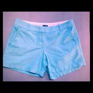 JCrew pastel blue shorts