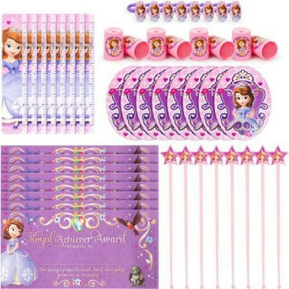Sofia party favor pack 96 pieces - Picture 3 of 3
