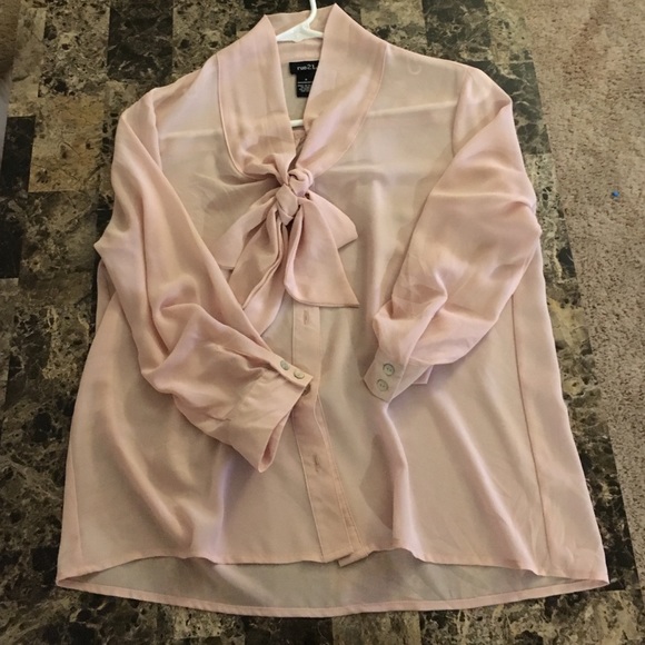 Pink blouse