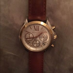Michael Kors Leather Watch