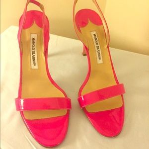 Hot Pink Manolo Blahnik