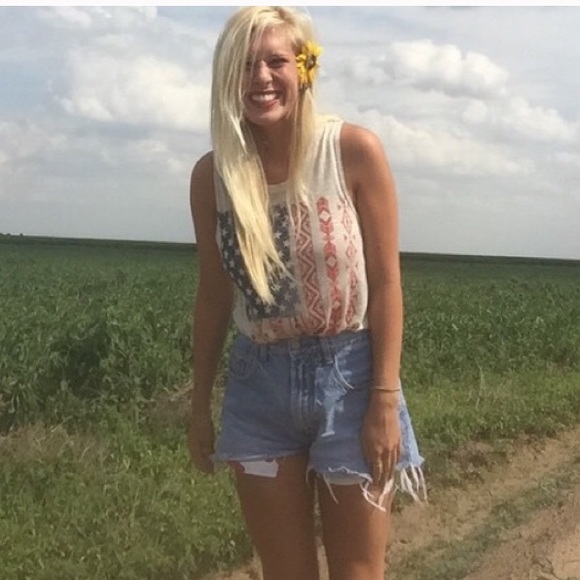 Lucky Brand Vintage Cutoff Jean shorts