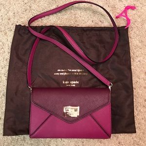Kate Spade clutch with strap