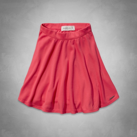 Abercrombie & Fitch Coral Skater Skirt - Picture 3 of 5