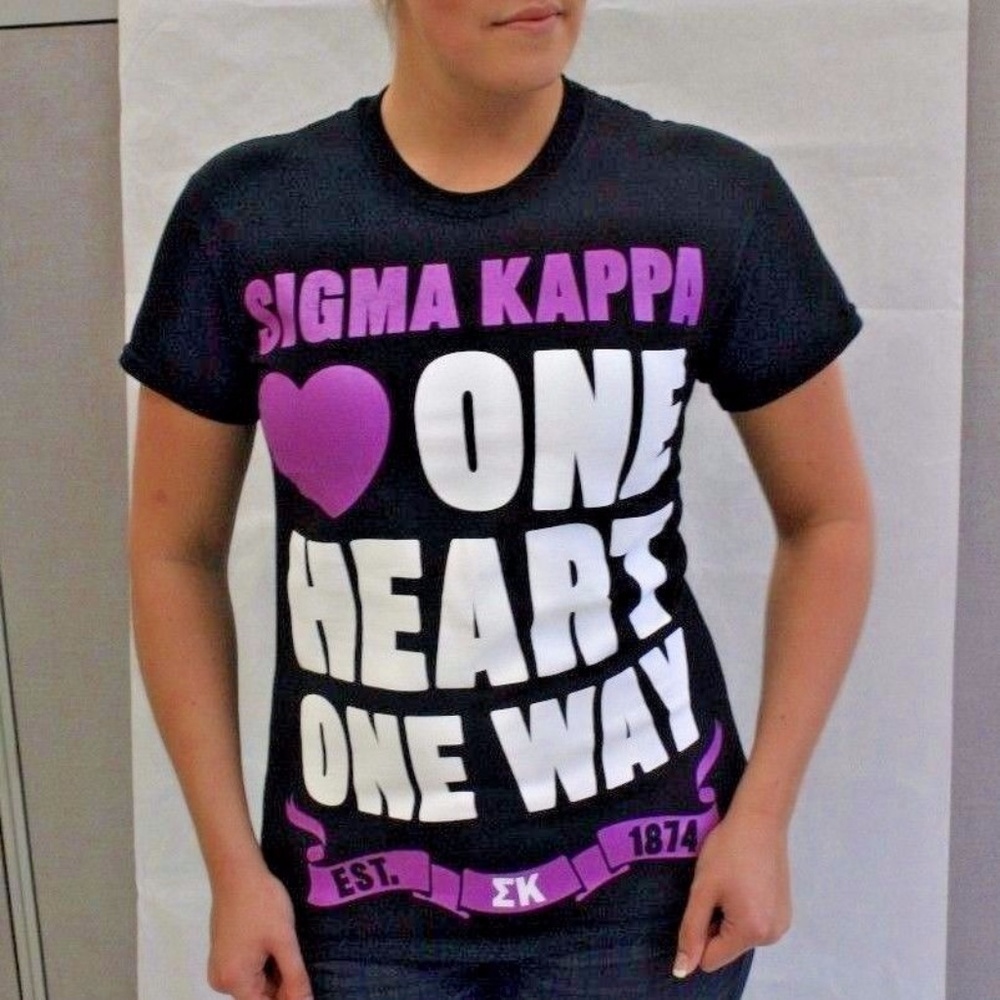 Sigma Kappa sorority t-shirt top