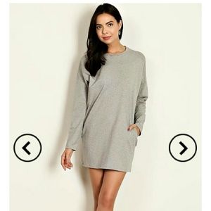 Brand new Sweater dress in color wine