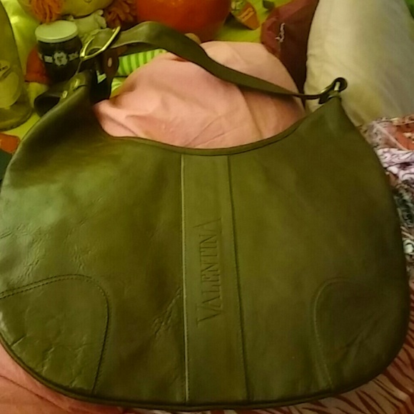 Authentic NWOT Valentina Leather Handbag