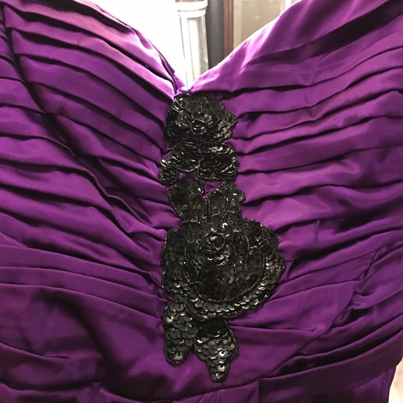 Bebe purple dress - Picture 3 of 3