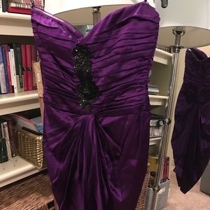 Bebe purple dress