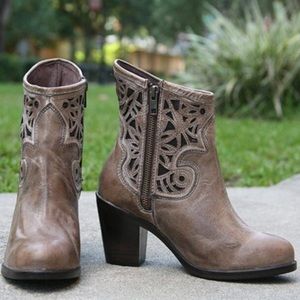 Corral laser inlay ankle bootie