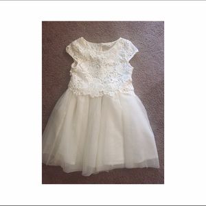 H&M 4t white dress