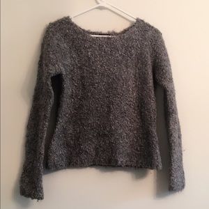 grey sweater