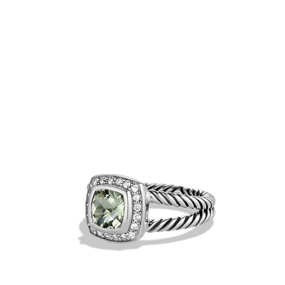 David Yurman Petite Albion Ring Prasiolite