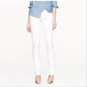 J. Crew Matchstick Jeans - White 27T