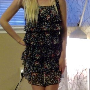 Target floral ruffled dress