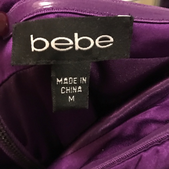 Purple Bebe dress - Picture 2 of 3