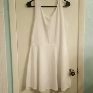 White dress