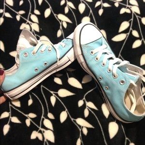 Converse-Tiffany Blue- sz8-Chucks