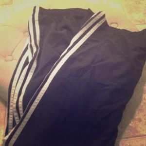 Black Classic Adidas Track pants
