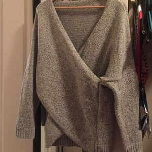 NWOT wrap sweater