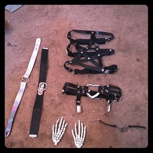 ‼️SALE‼️💀CREEPER💀 ☠️PASTEL GRUNGE ACCESSORIES☠️