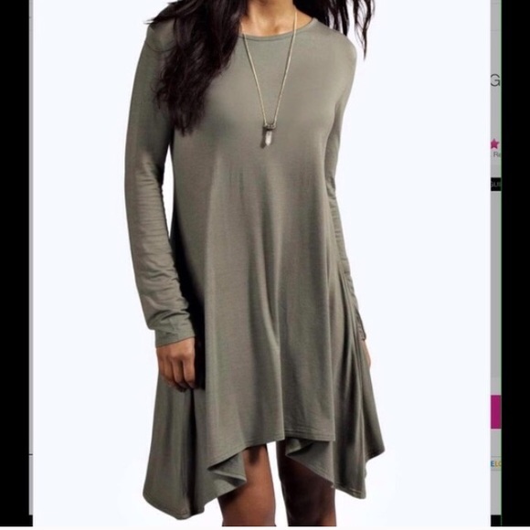 🎉HOST PICK🎉Terra-cotta Back Detail Swing Dress💥 - Picture 2 of 3