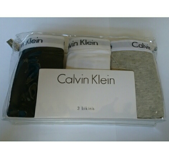 Calvin Klein 3Pack Bikini Panties MEDIUM New! - Picture 2 of 3