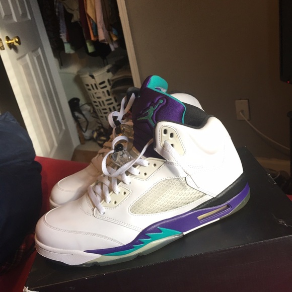Jordan Retro 5 Grape Sz. 12 - Picture 1 of 4