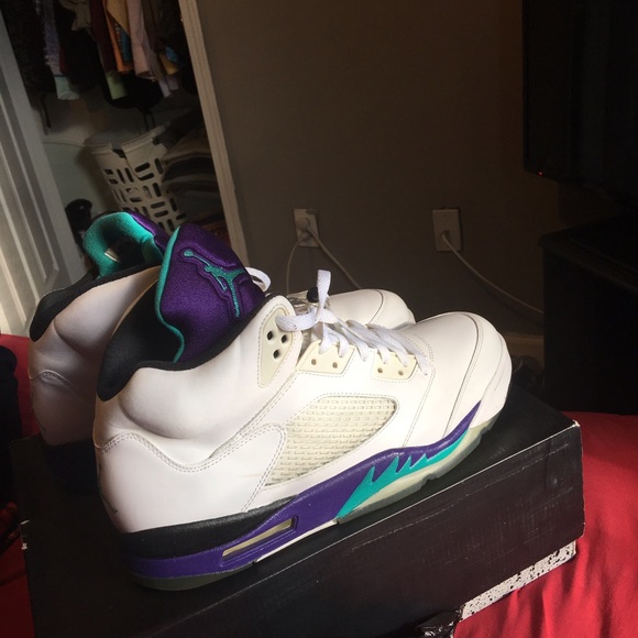 Jordan Retro 5 Grape Sz. 12 - Picture 2 of 4
