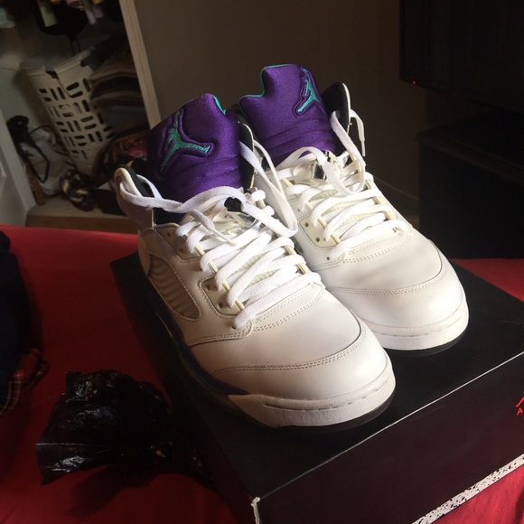 Jordan Retro 5 Grape Sz. 12 - Picture 4 of 4