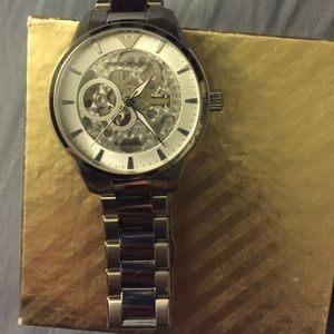 Emporio Armani See through watch-stainless steel