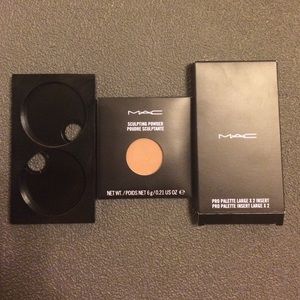 Mac sculpting powder in sculpt and pro palette