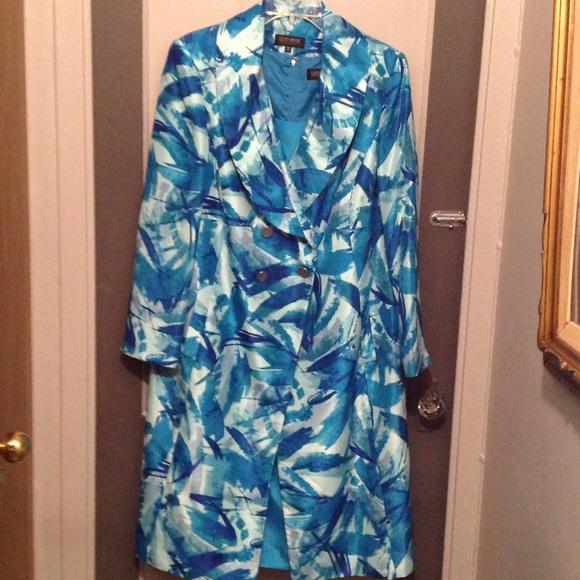 Two Piece Coat Dress - Picture 1 of 4
