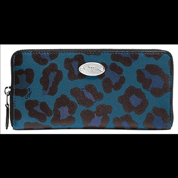 Coach ocelot wallet *RARE*