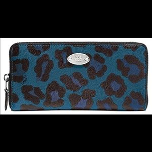 Coach ocelot wallet *RARE*