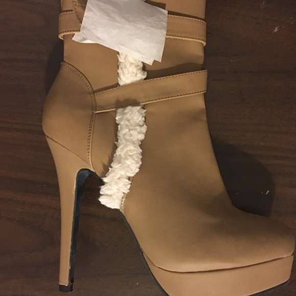 Tan booties - Picture 2 of 2