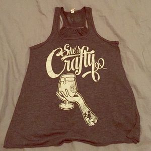 She's Crafty BrewHeads Racer Back